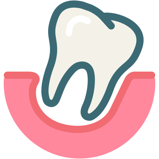 Dental, dentist, dentistry, loose tooth, medical, tooth, dental treatment icon